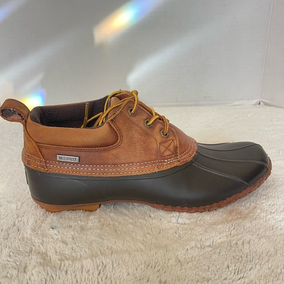 G.H. Bass & Co. Mens Boots Watervale Sand Size 11